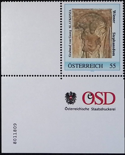 8011809 - PM mit Bogennummer - Wiener Stephansdom - Grabmal