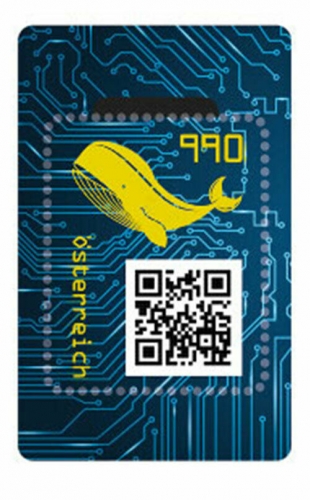 Crypto Stamp gelb / yellow