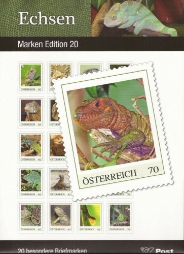 2014 - Marken Edition 20 - Echsen - Postfrisch **