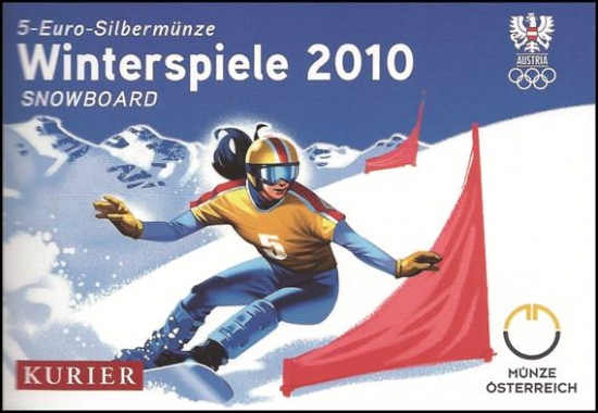 Münzfolder Snowboarder