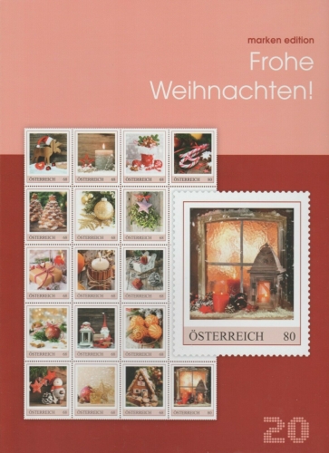 Marken Edition 20 - Frohe Weihnachten - Postfrisch **