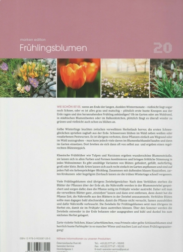 Marken Edition 20 - Frühlingsblumen - Postfrisch **