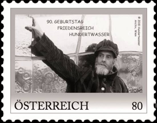 90. Geburtstag Friedensreich Hundertwasser