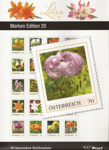 2015 - Marken Edition 20 - Lilien - Postfrisch **