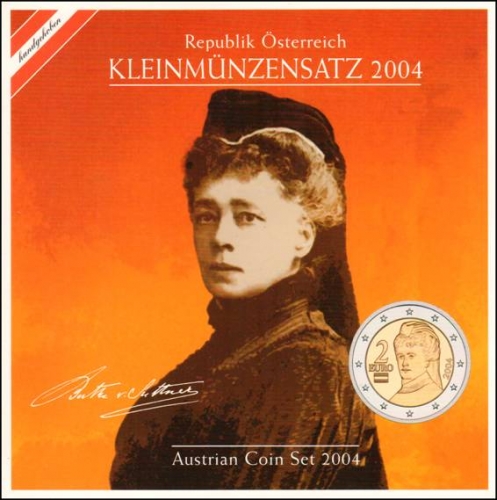 Münzfolder KMS "Suttner" 2004