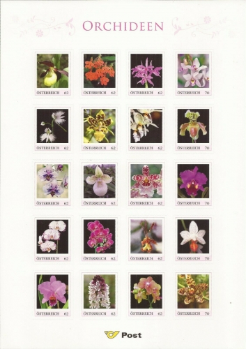 2013 - Marken Edition 20 - Orchideen - Postfrisch **