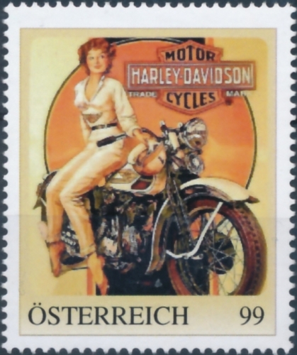 PM - PIN-UP GIRL und HARLEY DAVIDSON