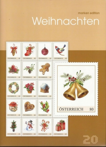 2017 - Marken Edition 20 - Weihnachten - Postfrisch ** / DB / Kommissionsverkauf "BH"