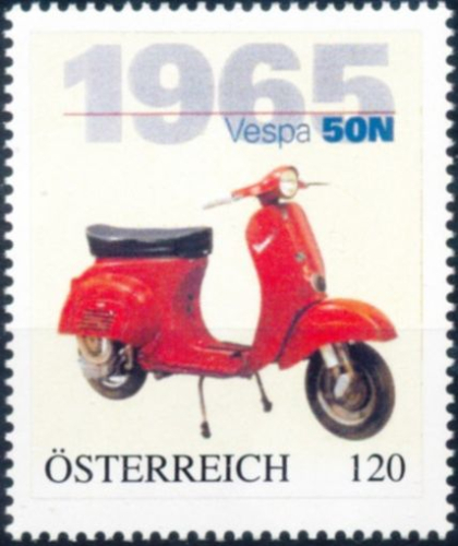 8161356 - PM - Personalisierte Marke - 1965 Vespa 50 N - Postfrisch **  - Differenzbesteuert gem. § 24 UStG