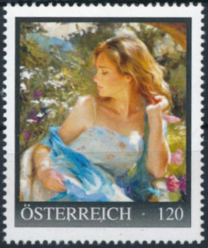 8162384 - PM - Personalisierte Marke - Erotik - sexy Girl - Gemälde - Kunst - Art - Postfrisch ** - Differenzbesteuert gem. § 24 UStG