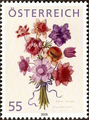 Abonnementmarke 2009 "Anemone"