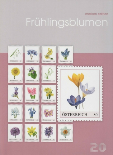 Marken Edition 20 - Frühlingsblumen - Postfrisch **