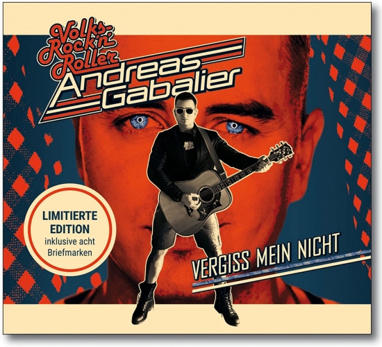 DAUERTIEFPREIS - Limitierte Edition - Andreas Gabalier - CD und 8 Briefmarken - Postfrisch ** / DB / Kommissionsverkauf "BH"
