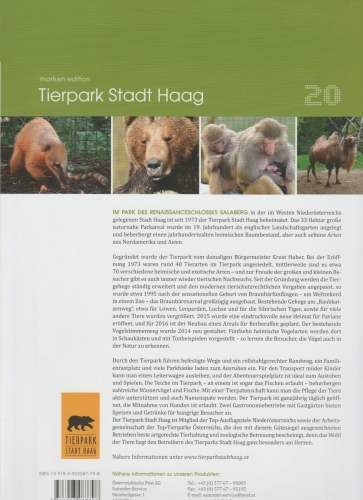 2016 - Marken Edition 20 - Tierpark Stadt Haag - Postfrisch **