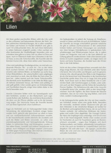 2015 - Marken Edition 20 - Lilien - Postfrisch **