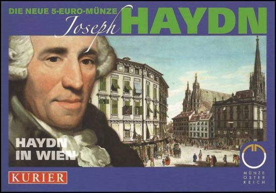 Münzfolder Haydn in Wien