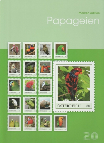 Marken Edition 20 - Papageien - Postfrisch **