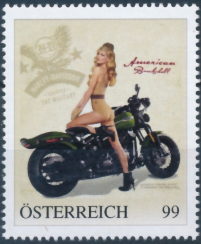 PM - PIN-UP GIRL und HARLEY DAVIDSON