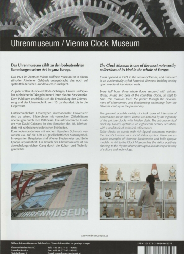 Marken Edition 20 - Wien Museum - Uhrenmuseum - Postfrisch **