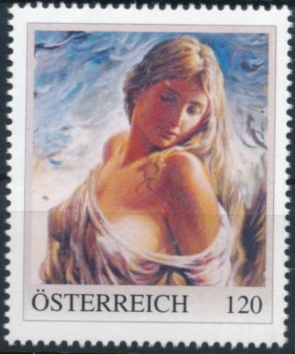 8147991 - PM - Personalisierte Marke - Erotik - sexy Girl - Woman - Gemälde - Postfrisch ** - Differenzbesteuert gem. § 24 UStG