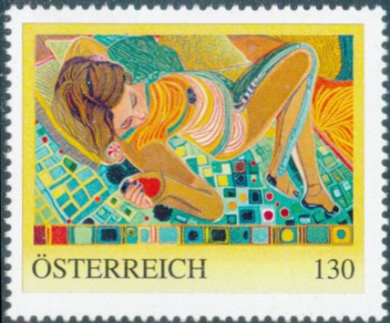 8163671 - PM - Personalisierte Marke - Erotik - sexy Girl - Gemälde - Kunst - Art - Postfrisch ** - Differenzbesteuert gem. § 24 UStG