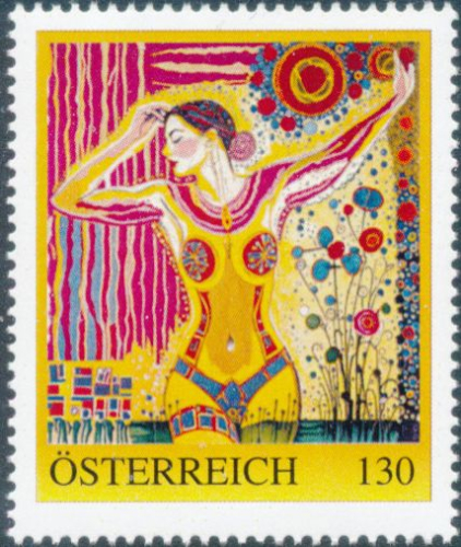 8163673 - PM - Personalisierte Marke - Erotik - sexy Girl - Gemälde - Kunst - Art - Postfrisch ** - Differenzbesteuert gem. § 24 UStG