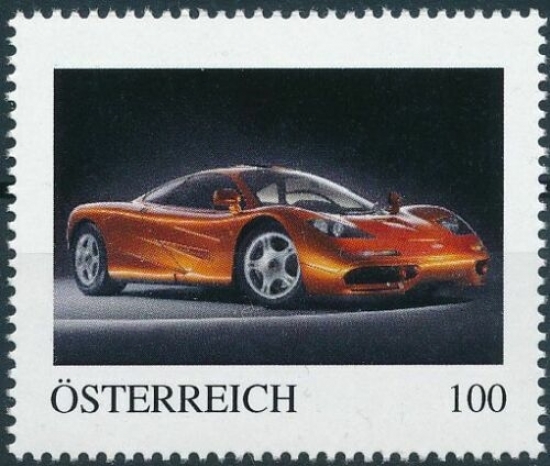 8135746 -PM - Personalisierte Marke - Auto - McLaren F1 1993 bis 1997 - Postfrisch ** / DB / Kommissionsverkauf "BH"