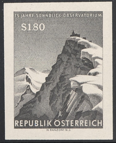 1961 - Österreich - ANK 1133 PU I - ungezähnt - schwarz **