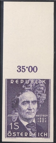 1962 - Österreich - ANK 1150 U. - ungezähnt - Postfrisch **