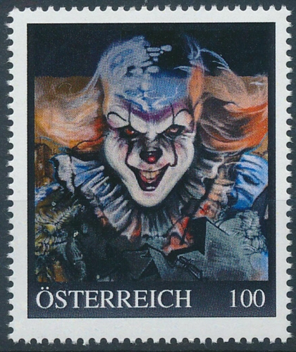 8134559 -PM - Personalisierte Marke - Halloween - ES - Stephen King - Postfrisch ** / DB / Kommissionsverkauf "BH"