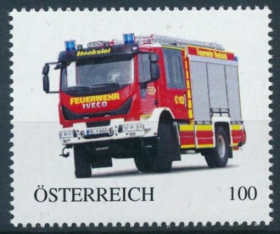 8136482 -PM - Personalisierte Marke - Auto - Feuerwehr Hooksiel - Iveco - Postfrisch ** / DB / Kommissionsverkauf "BH"