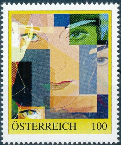 8133804 -PM - Personalisierte Marke - Frau - Kunst - WOMAN POPART - Postfrisch ** / DB / Kommissionsverkauf "BH"