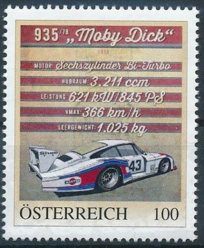 8122506 -PM - Personalisierte Marke - Porsche 935 Moby Dick - Postfrisch **