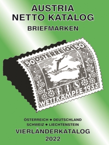 ANK-Briefmarken Vierländerkatalog 2022
