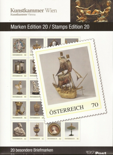 2013 - Marken Edition 20 - Kunstkammer Wien - Postfrisch ** / DB / Kommissionsverkauf "BH"