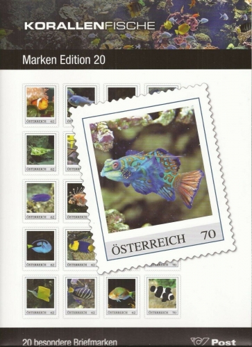 2013 - Marken Edition 20 - Korallenfische - Postfrisch **