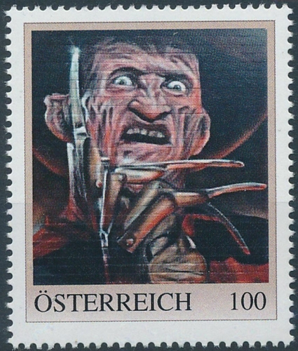 8134560 -PM - Personalisierte Marke - Halloween - FREDDIE KRÜGER - Postfrisch ** / DB / Kommissionsverkauf "BH"