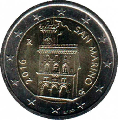 San Marino 2 Euro 2016