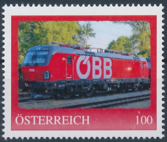 8135638 - PM - Personalisierte Marke - Eisenbahn - Train - Postfrisch ** / DB / Kommissionsverkauf "FH"